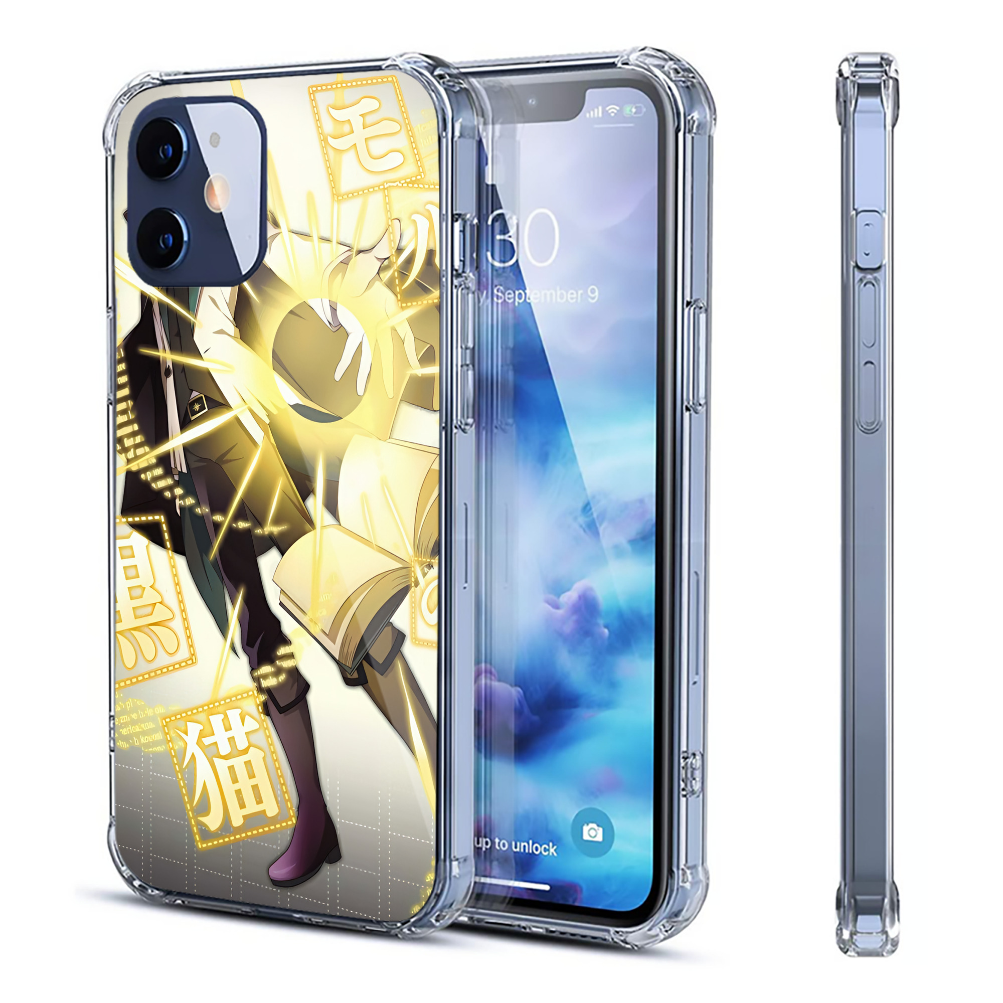 （画像用） 文豪ストレイドッグス Bungo Stray Dogs 【iPhone 12シリーズ対応】透明スマホケース（クリアソフトケース）